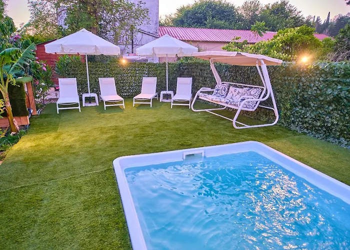 Apartament Amarilda - Private Pool & Garden In Corfu Peroulades (Corfu)