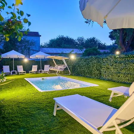 아파트 Amarilda - Private Pool & Garden In Corfu 페로울라데스
